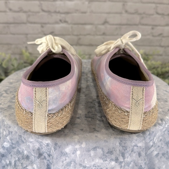 EMU Australia Agonis Retro Tie Dye Cotton Espadrille Sneakers Girls 6M💜EUC💜 - Picture 4 of 8